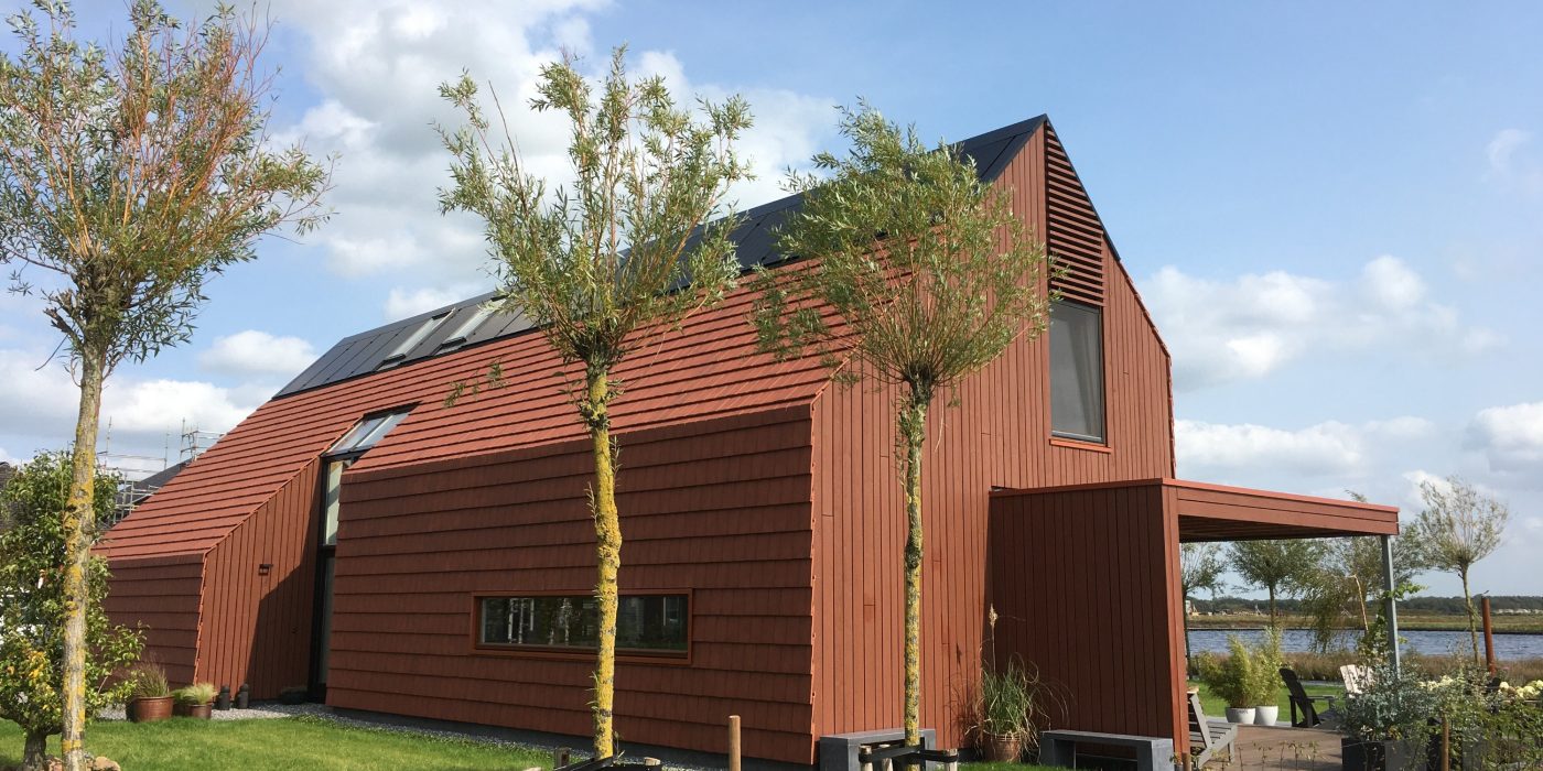 Vrijstaande woning, Meerstad | Dakpan: Vauban gewolkt engobe | Architect: Architectuurstudio SKA | Aannemer: Bouwbedrijf van Dijk, Surhuisterveen