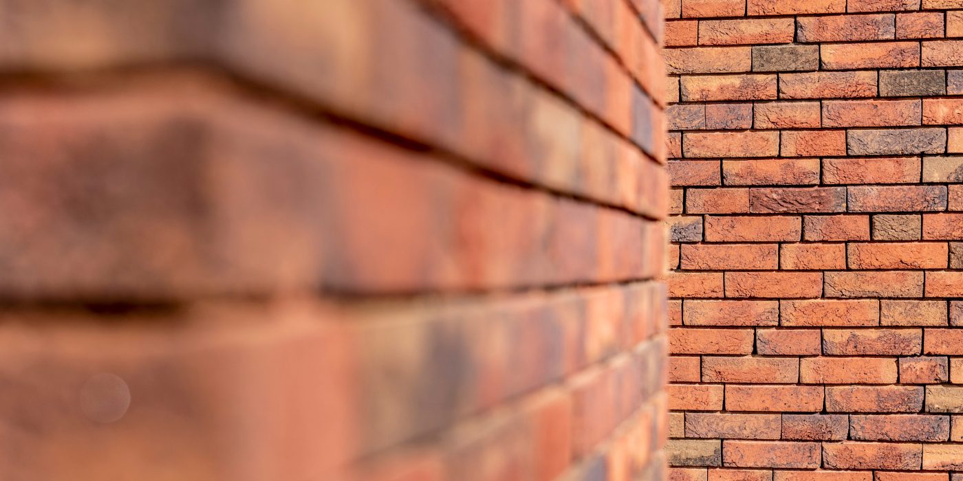 ClickBrick, het circulaire gevelsysteem door het droogstapelen van bakstenen.